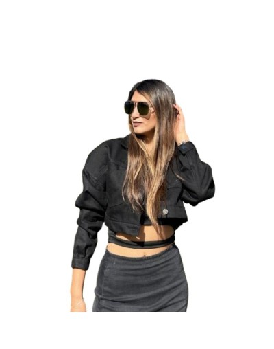Chaqueta denim color