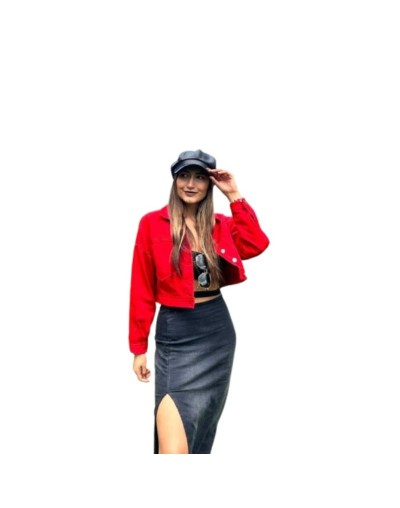 Chaqueta denim color
