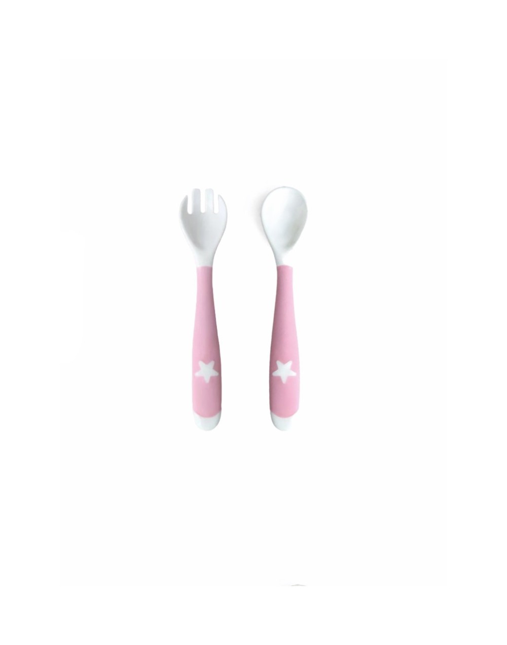 Set de Cuchara y tenedor diseño estrella