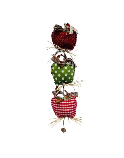 Accesorio Decorativo Manzanas en Tela 