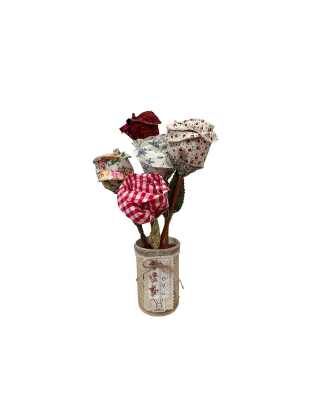 Arreglo Floral en Tela 