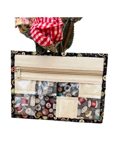 Bolsa Mini guarda proyectos en Patchwork