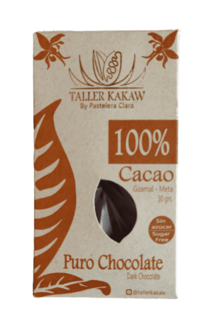 Barra chocolate 100% cacao