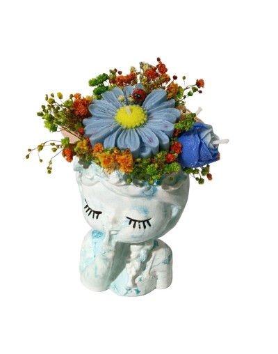 Dama Silencio Bouquet de Velas