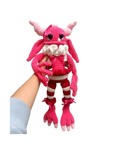Lure el Monstruo del Amor Amigurumi