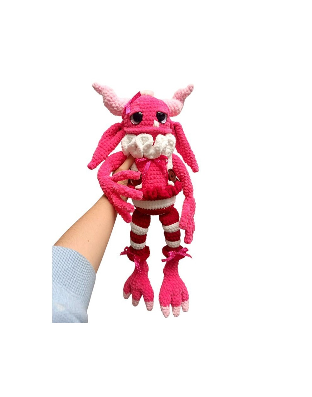 Lure el Monstruo del Amor Amigurumi
