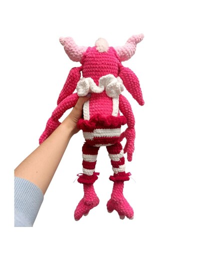 Lure el Monstruo del Amor Amigurumi