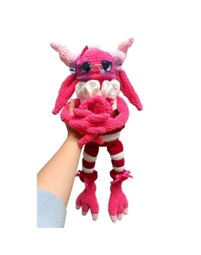 Lure el Monstruo del Amor Amigurumi
