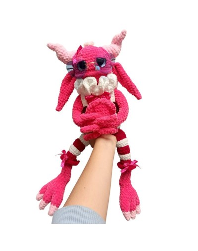 Lure el Monstruo del Amor Amigurumi
