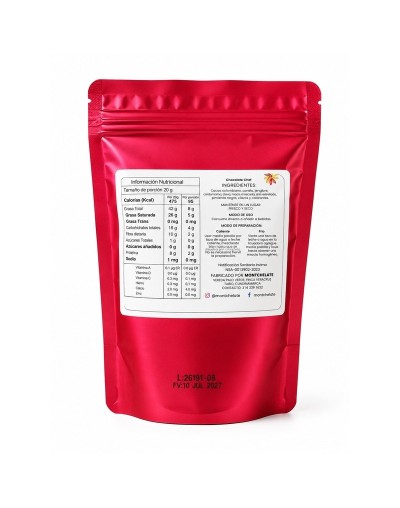 CHOCOLATE CHAI EN PASTILLA 200G