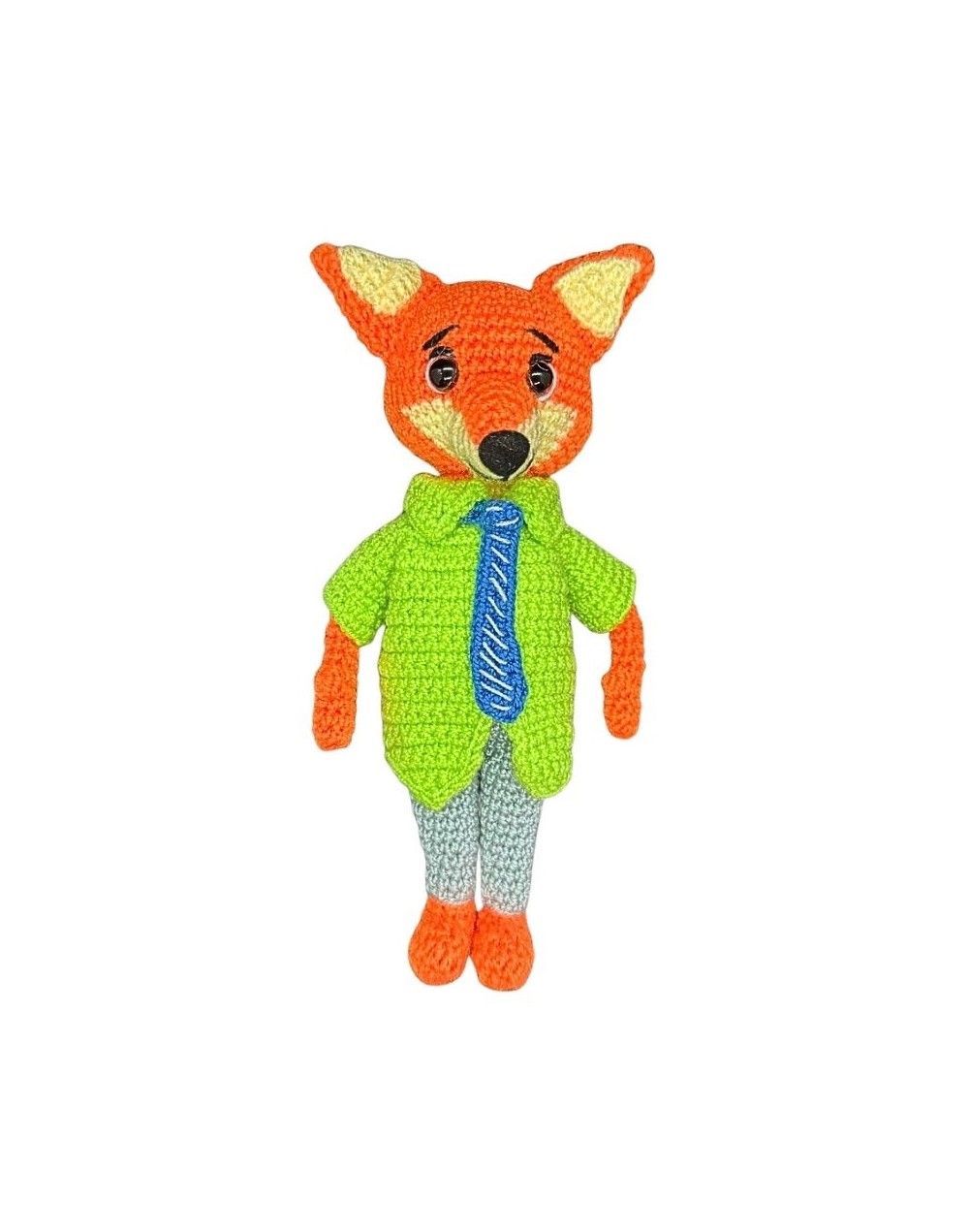 Amigurumi Nick Wilde tejido a mano | Zootopia | Julina