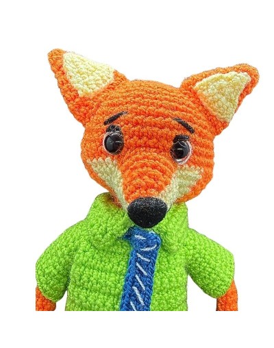 Amigurumi Nick Wilde tejido a mano | Zootopia | Julina