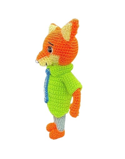 Amigurumi Nick Wilde tejido a mano | Zootopia | Julina