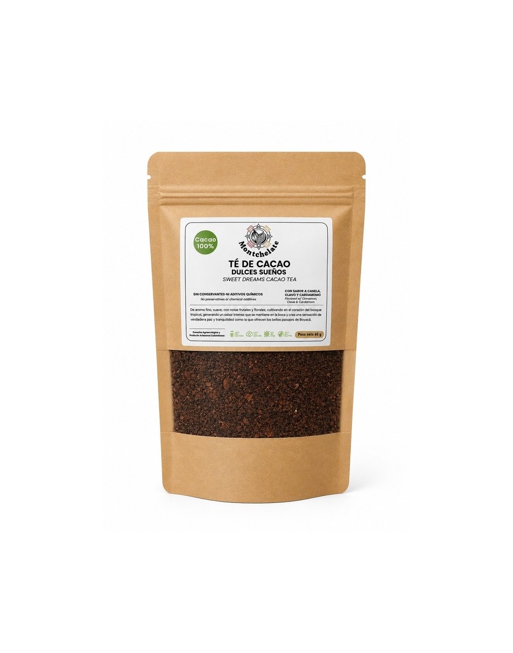 TÉ DE CACAO DULCES SUEÑOS 60G