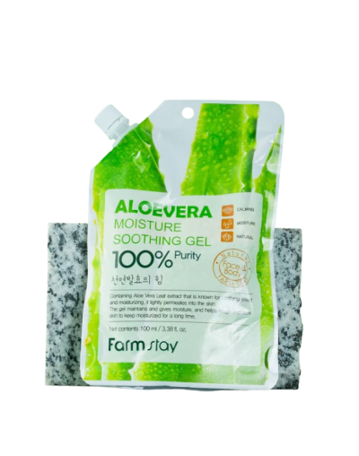 Farmstay Aloevera Moisture Soothing Gel Magic Shine