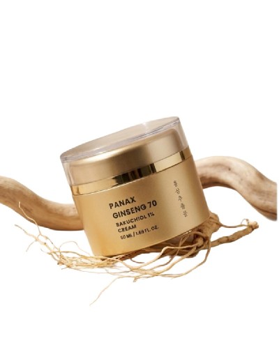 Harumi Panax Ginseng 70 Bakuchiol 1% Ectoin 1% Cream Magic Shine