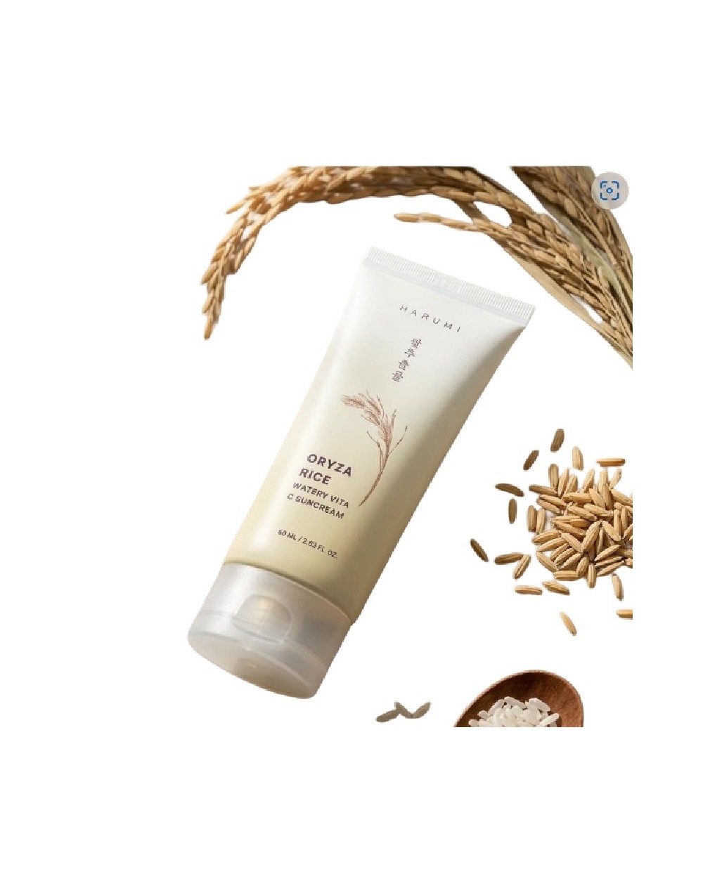 Harumi Oryza Rice Watery Vita C Suncream Magic Shine
