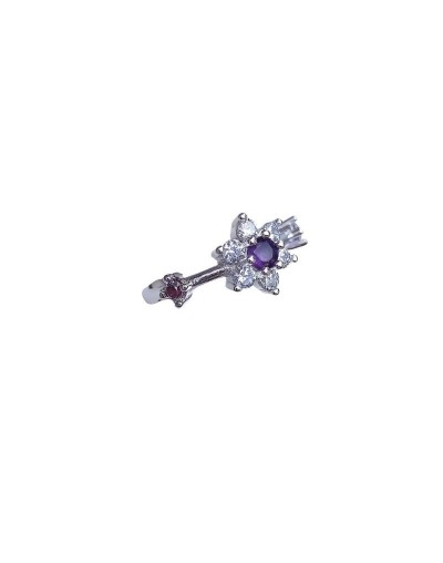 anillo amatista estrella