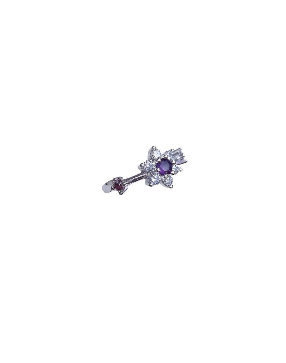 anillo amatista estrella