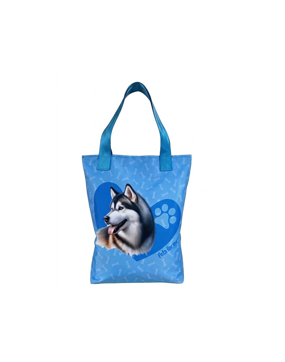 Bolso Tote bag - HUSKY AZUL