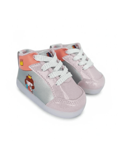 Botas Casuales Niña Color Lila