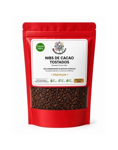NIBS DE CACAO TOSTADOS 500G