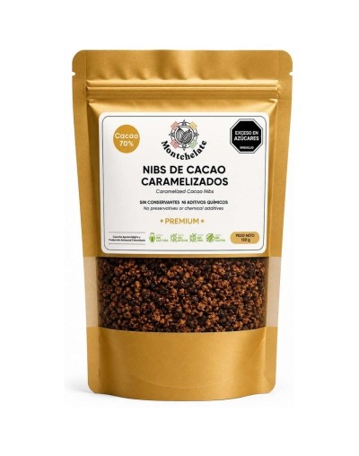 NIBS DE CACAO CARAMELIZADOS 150G