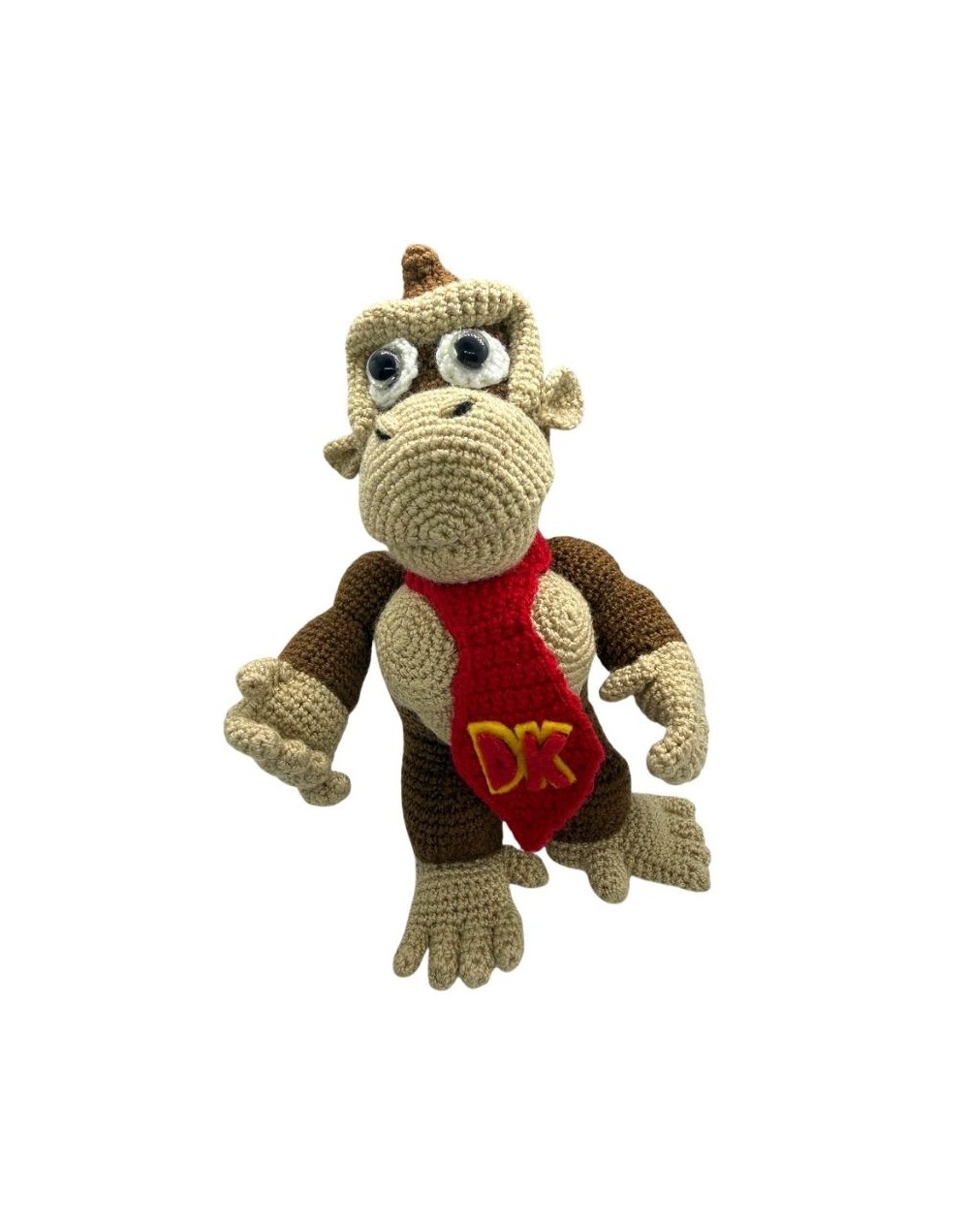 Amigurumi Donkey Kong tejido a mano | Donkey Kong | Julina
