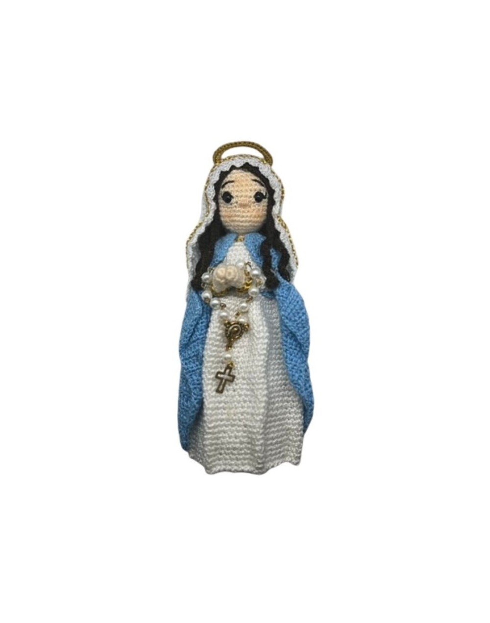 Amigurumi Virgen María tejido a mano | Julina