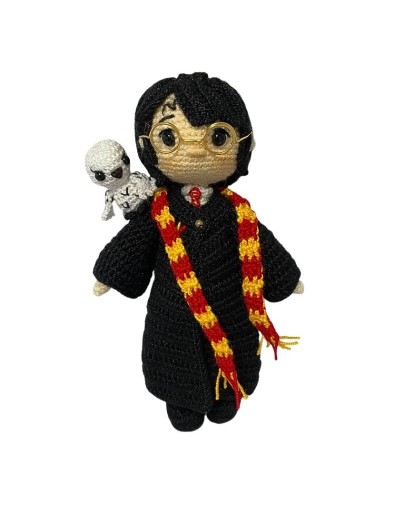 Amigurumi Harry Potter tejido a mano | Harry Potter | Julina