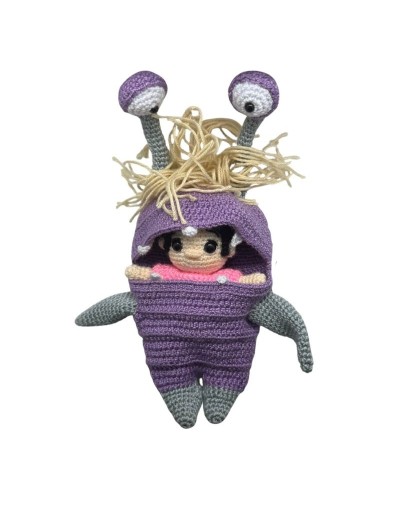 Amigurumi Boo tejido a mano | Monsters Inc. | Julina