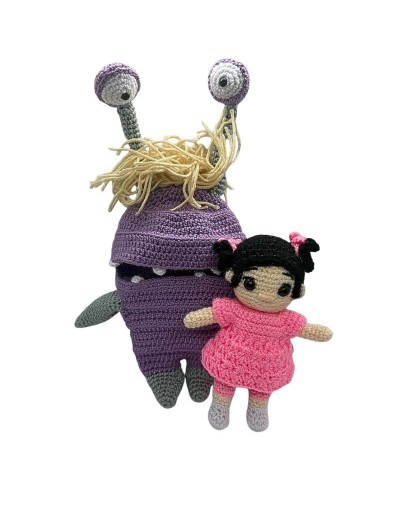 Amigurumi Boo tejido a mano | Monsters Inc. | Julina