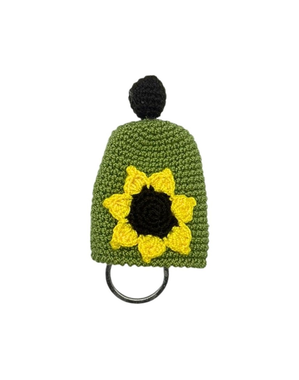 Amigurumi Porta llaves de Flor tejido a mano | Flores | Julina