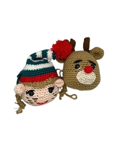 Amigurumi Reno y Duenda tejido a mano | Julina