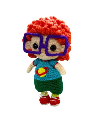 Amigurumi Carlitos tejido a mano | Rugrats | Julina
