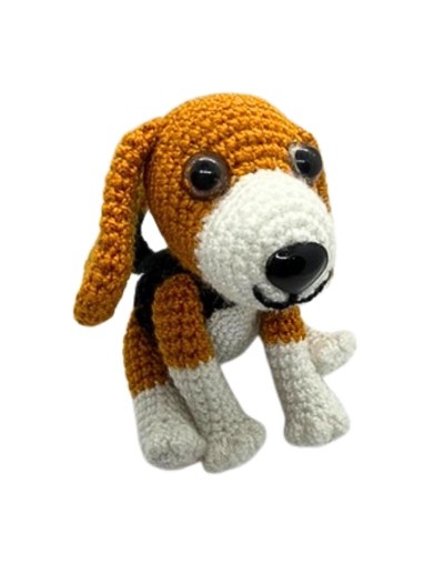 Amigurumi Perro Beagle tejido a mano | Julina