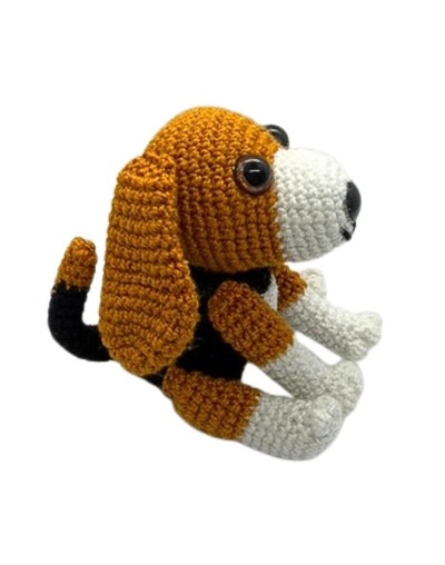 Amigurumi Perro Beagle tejido a mano | Julina
