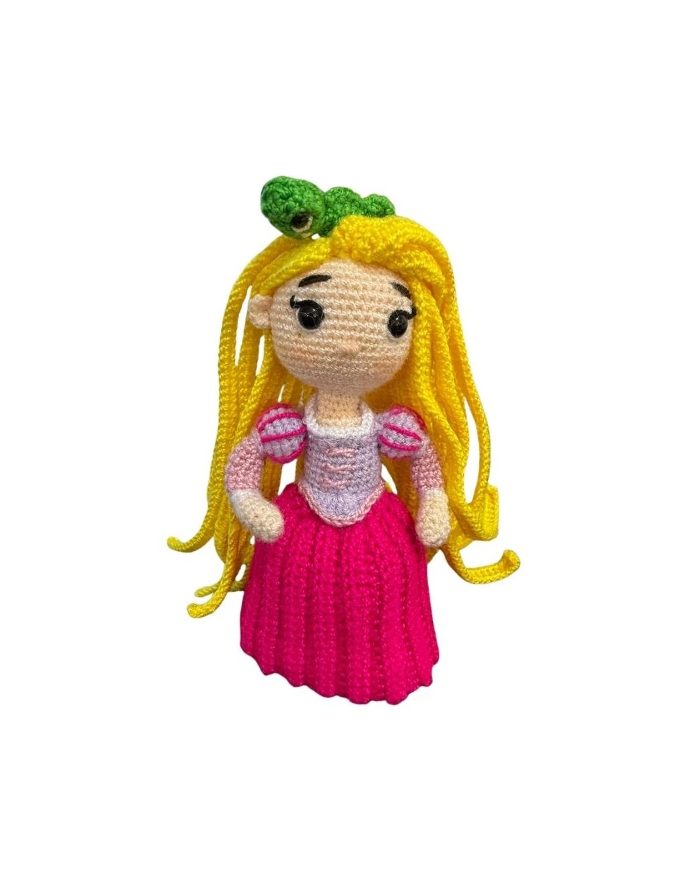 Amigurumi Princesa Rapunzel tejido a mano | Enredados | Julina