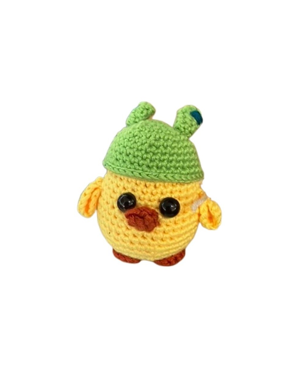 Amigurumi Pollo con sombreros intercambiables tejido a mano | Julina