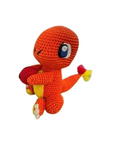 Amigurumi Charmander tejido a mano | Pokémon | Julina