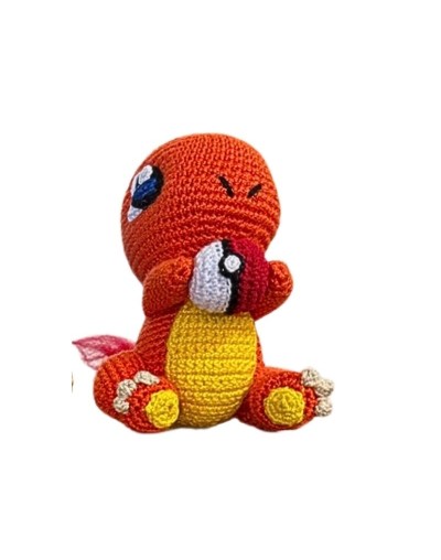 Amigurumi Charmander tejido a mano | Pokémon | Julina