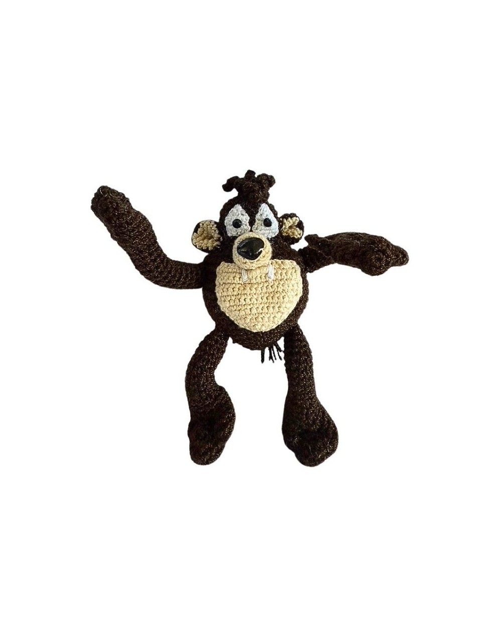 Amigurumi Taz tejido a mano | Looney Tunes | Julina