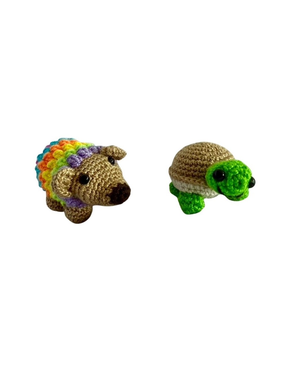 Amigurumi Puercoespín + Tortuga tejido a mano | Julina