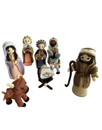 Amigurumi Pesebre Navideño tejido a mano | Julina