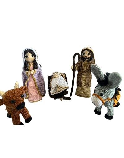 Amigurumi Pesebre Navideño tejido a mano | Julina