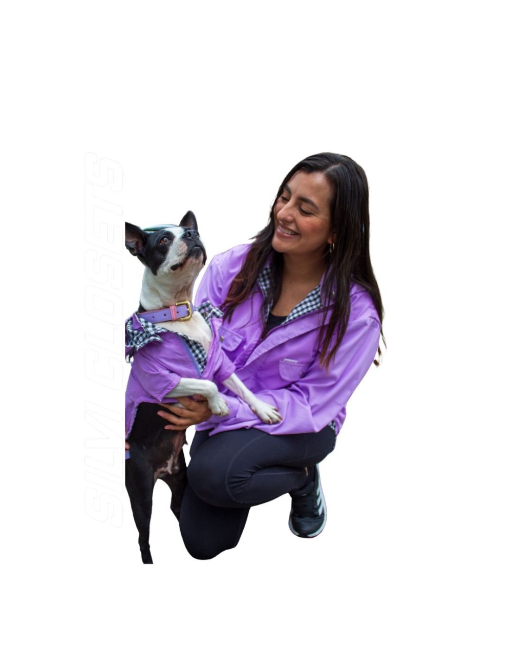 CHAQUETA IMERMEABLE PARA MASCOTAS Y HUMANOS