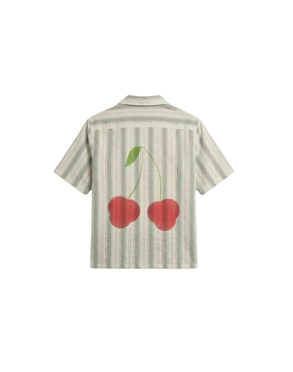 Camisa Boxyfit Verde Rome Cherry