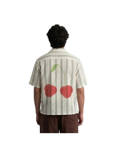 Camisa Boxyfit Verde Rome Cherry