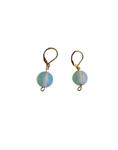 Aretes en Opalina 