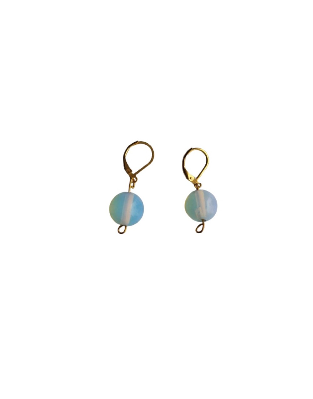 Aretes en Opalina 
